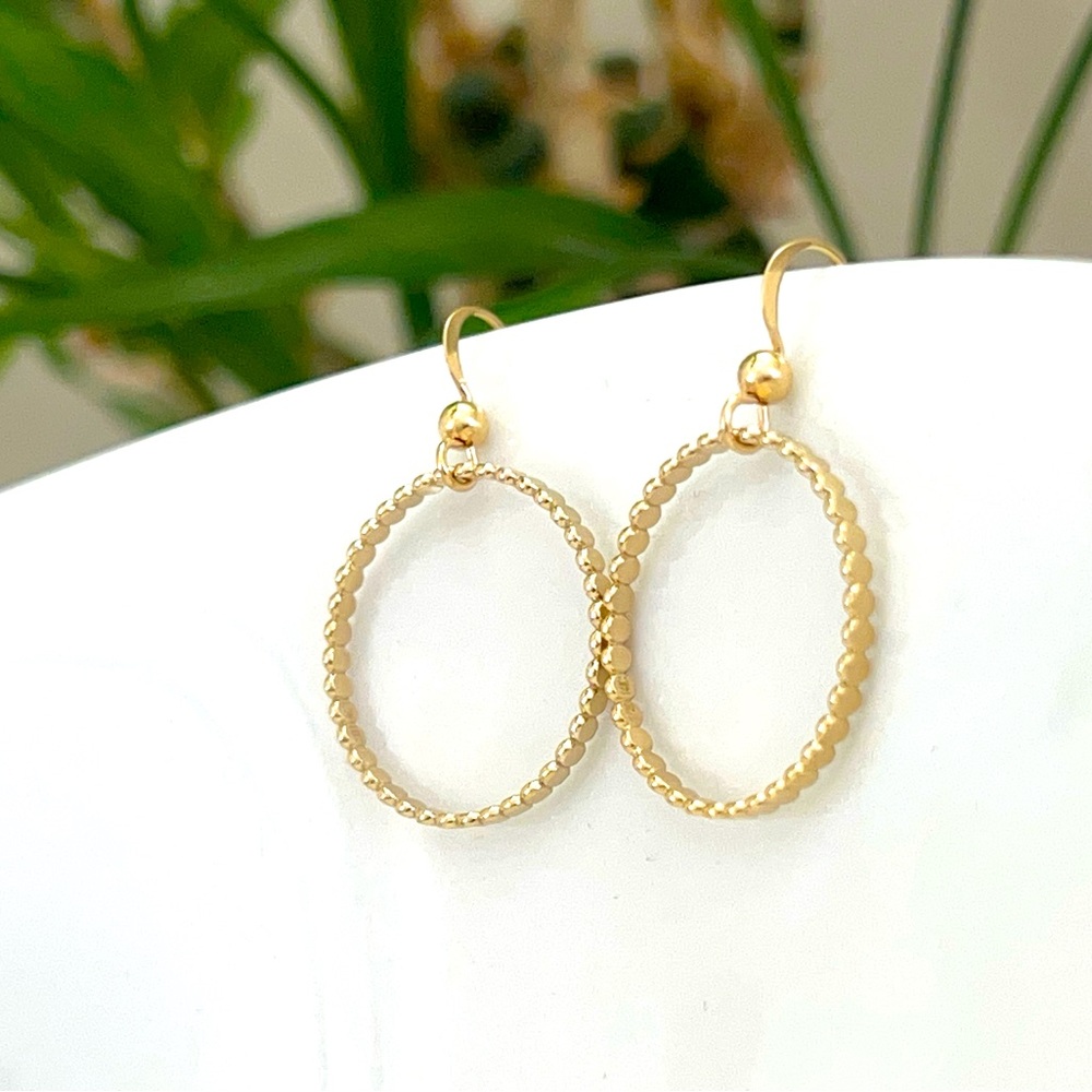 14k Gold Filled Hoops Earrings